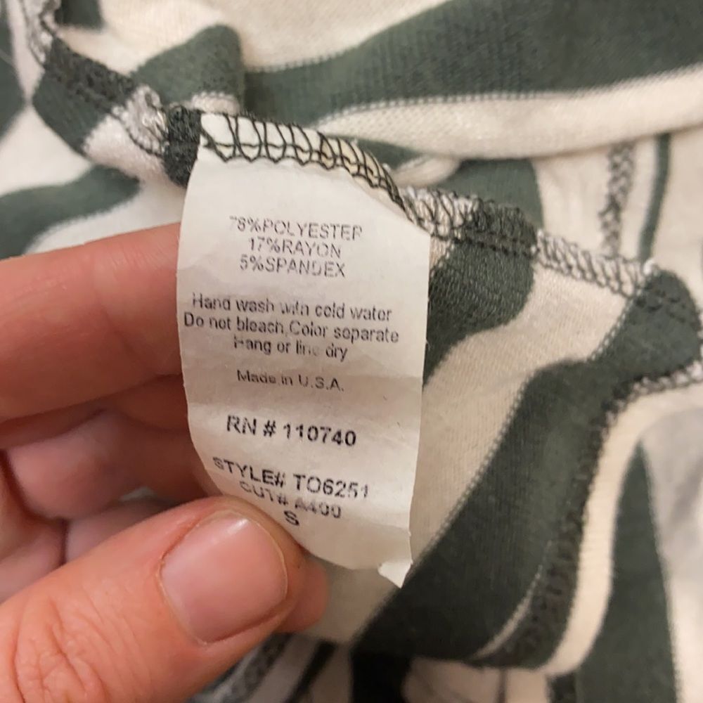 B’Leev Stripped Open Cardigan sz. S - Picture 3 of 4